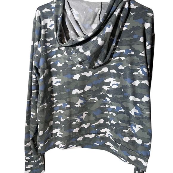 Camo Hoody By Thrive Society Flex Time Soft and Super Stretchy Ling Sleeve - Picture 6 of 7